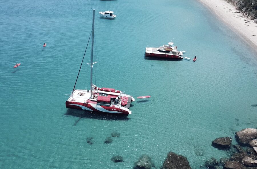 Catamaran cruise to the Lavezzi Islands - What the Onboard Equipment Adds