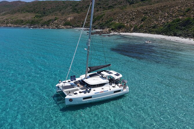 Catamaran Excursion Agriates Desert from Red Island - A small-group format with a social feel