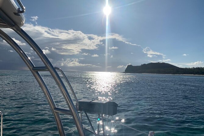 Catamaran Full-Day 3 island Northern Isles Cruise in Grand Baie - Gunner’s Quoin and the final natural aquarium