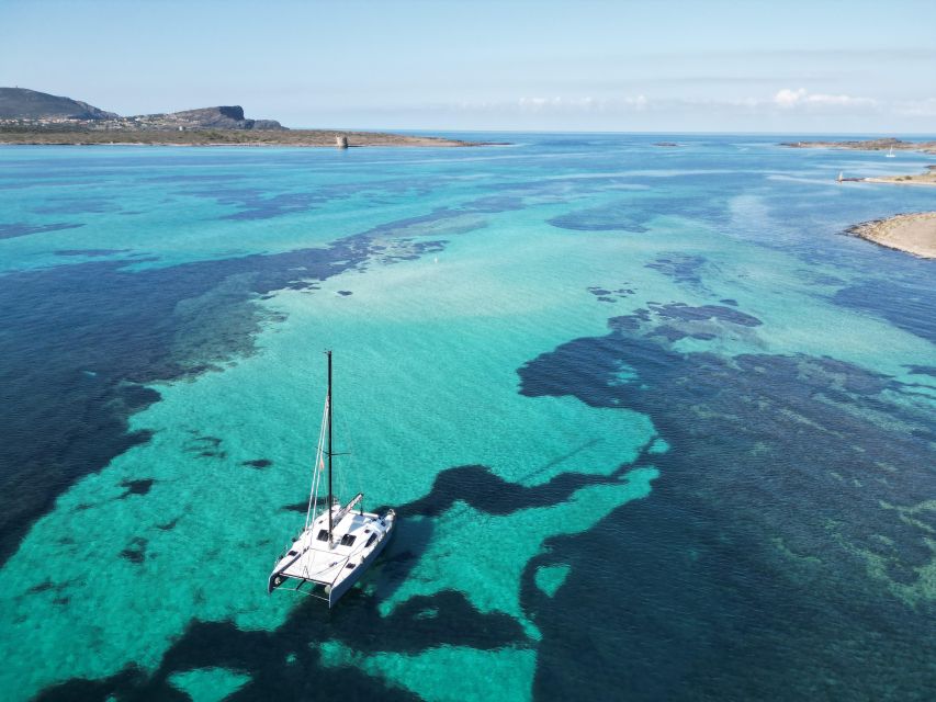 Catamaran tour Asinara island national park Buriana Charter - Sailing through Asinara National Park