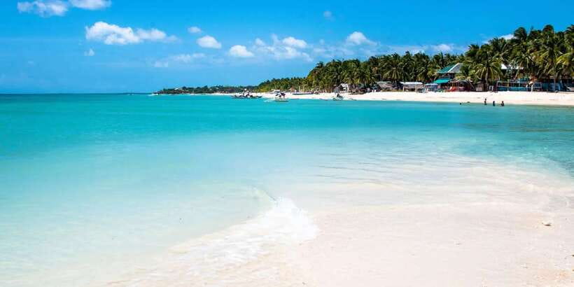 Cebu: Bantayan Island and Virgin Island Hopping Day Tour - German Ruins and the cliff-jump option