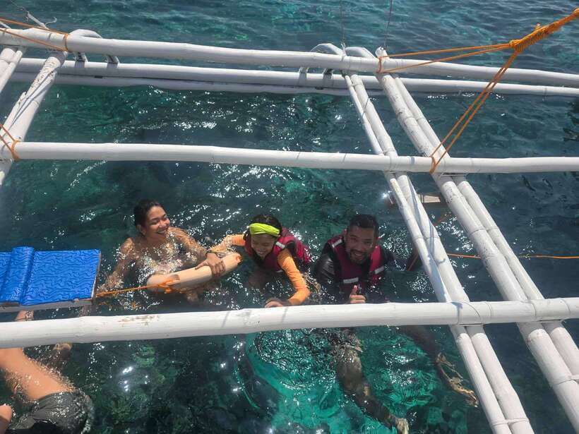 Cebu Island Hopping with Lunch - Nalusuan Island for lunch and a swim