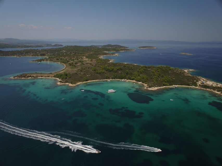 Chalkidiki: Blue Lagoon & Ammouliani Island Cruise & Lunch - Passing the beaches of Sithonia and Vourvourou