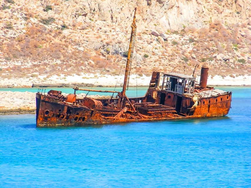 Chania Areas/Kalyves:Gramvousa Island & Balos,Boat Tkt Extra - The ferry ride to Gramvousa