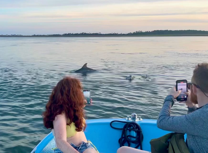Charleston: Morris Island Dolphin Cruise with Beachcombing - From Folly River to the open coast