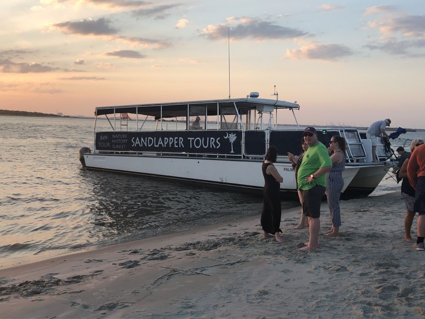 Charleston: Morris Island Nature Boat Tour with Naturalist - Crossing Charleston Harbor by boat