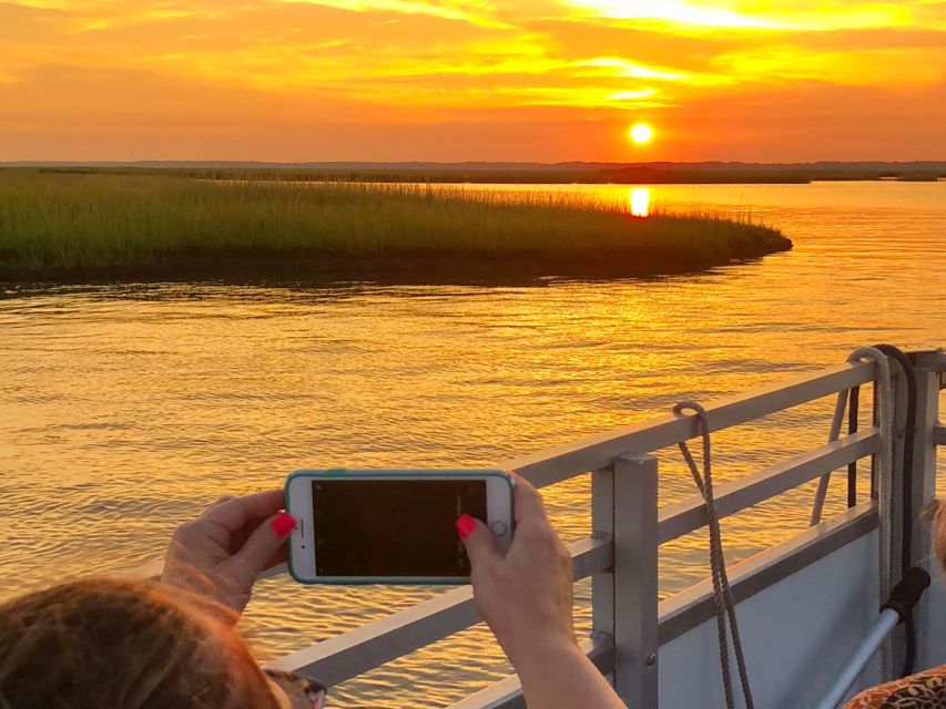 Chincoteague: Assateague Island Sunset Boat Cruise - The sunset portion is the payoff