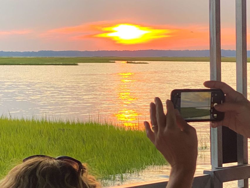 Chincoteague: Assateague Island Sunset Boat Cruise - The first part of the 90-minute cruise