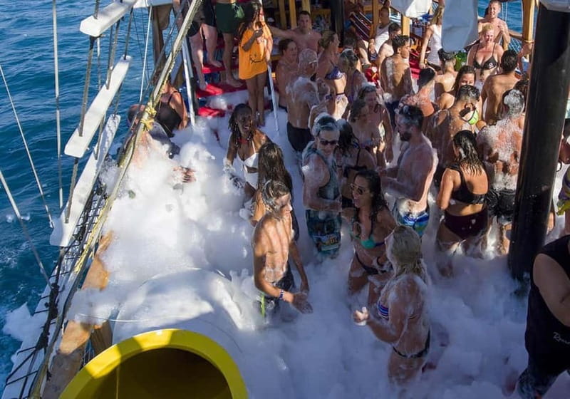 City Of Side: Dolphin Island Boat or Side Boat Tour Options - Paradise Beach and the freshwater swim