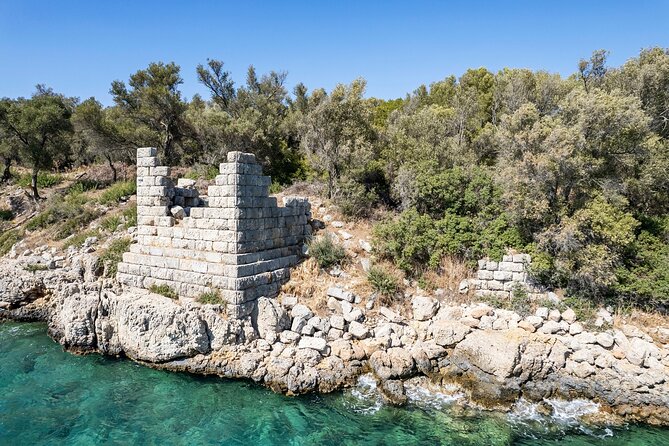 Cleopatra Island Boat Trip From Marmaris With Lunch and Drinks - Sedir Island, beach time, and ancient ruins