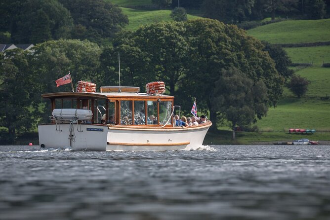 Coniston Water Wild Cat Island Cruise Yellow Route - Brantwood, John Ruskin’s home on the shore