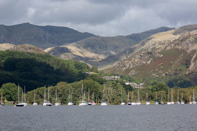 Coniston Water Wild Cat Island Cruise Yellow Route - Sailing past Wild Cat Island and its secret harbour
