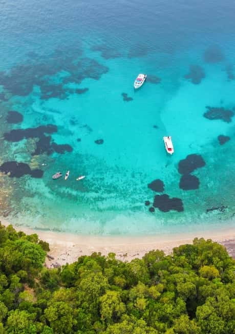Corfu: Parga Village, Sivota Islands, and Blue Lagoon Cruise - Crossing from Corfu to mainland Epirus