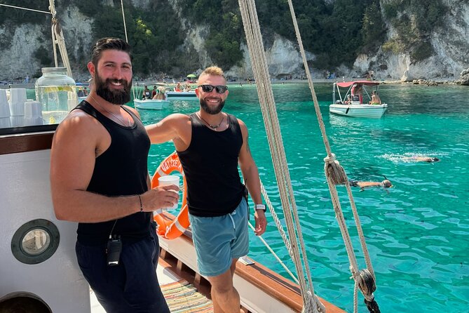 Corfu: Semi-Private Cruise to Paxos and Antipaxos Islands - Lakka Bay: 45 minutes in Paxos water