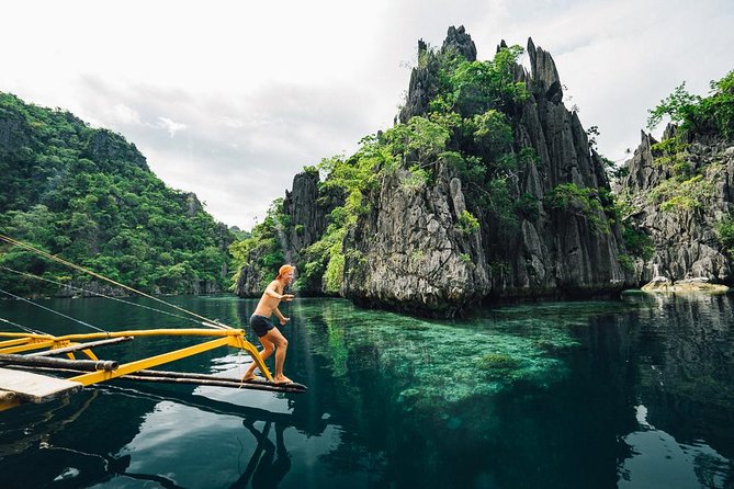 Coron Island Hopping Tour A (Private Tour) - CYC Beach starts the day with sand and clear water