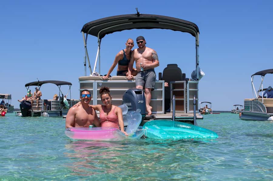 Crab Island Pontoon Boat Rental in Fort Walton - Boating rules you need to handle first