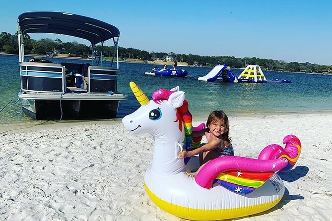 Crab Island Pontoon Boat Rentals - A private boat day from Fort Walton Beach