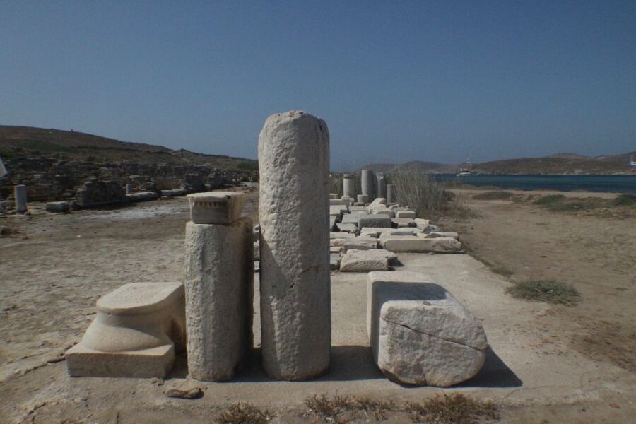 Cruise to Rhenia Island with Stop at Ancient Delos - Ancient Delos, an island built for the gods