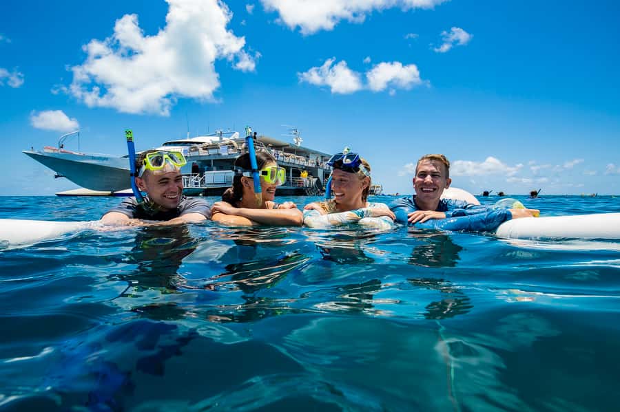 Daydream Island: Great Barrier Reef Adventure Cruise - Snorkeling over coral and fish