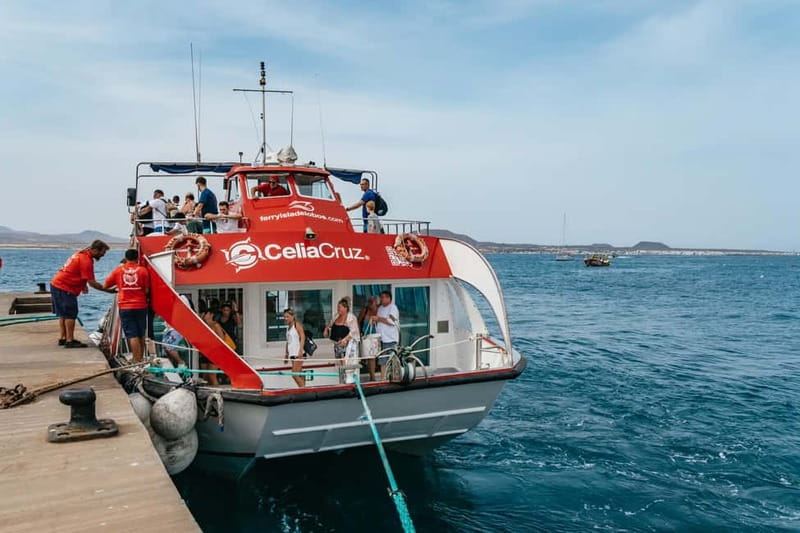 Desde Corralejo: Lobos Island Ferry with Optional Transfer - Optional hotel pickup in Corralejo