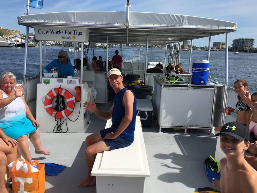 Destin: Crab Island Catamaran Tour with Dolphin Watching - Key points to know before booking