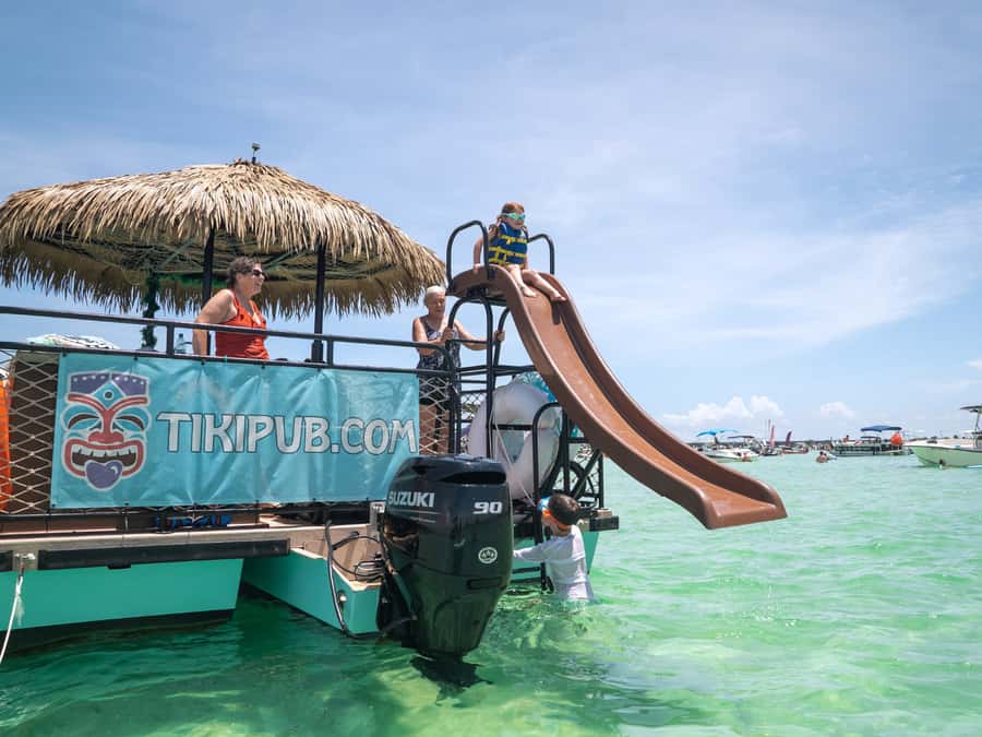 Destin: Tiki Pub Crab Island Sandbar Cruise with Waterslide - Should you book the Tiki Pub Crab Island cruise?