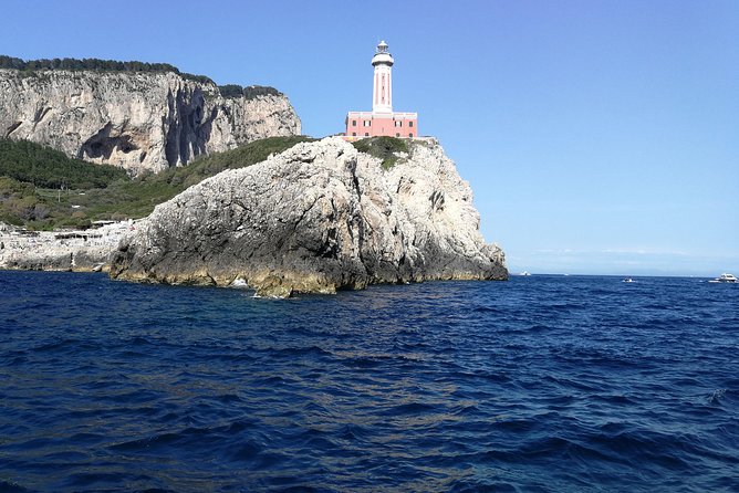 Discovery Capri Island by Boat from Capri - Marina Piccola and the Krupp Road