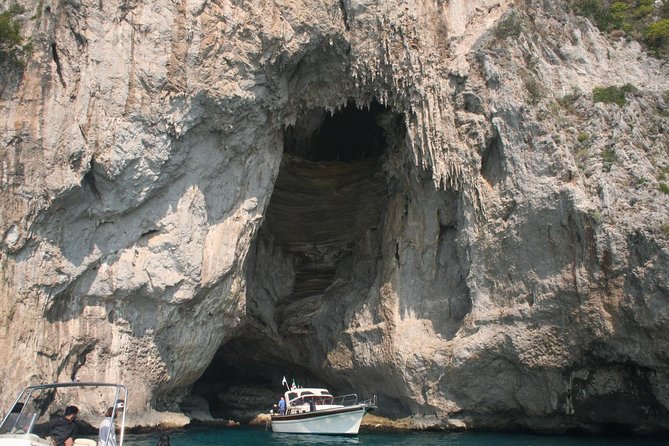 Discovery Capri Island by Boat from Capri - The Green Grotto and Its Changing Water