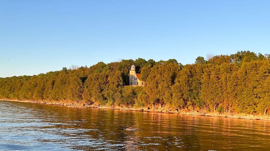 Door County Historic Cottage Row & Strawberry Islands Cruise - Water conditions, weather, and comfort