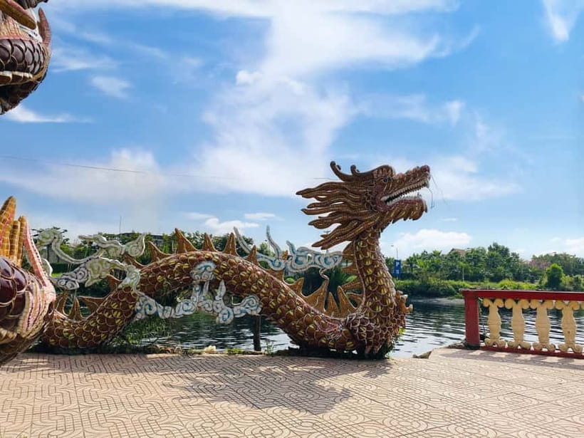 Dragon Floating Temple & Simulate Mekong Island by SpeedBoat - Binh Quoi Village, Saigon’s Mekong-style stop