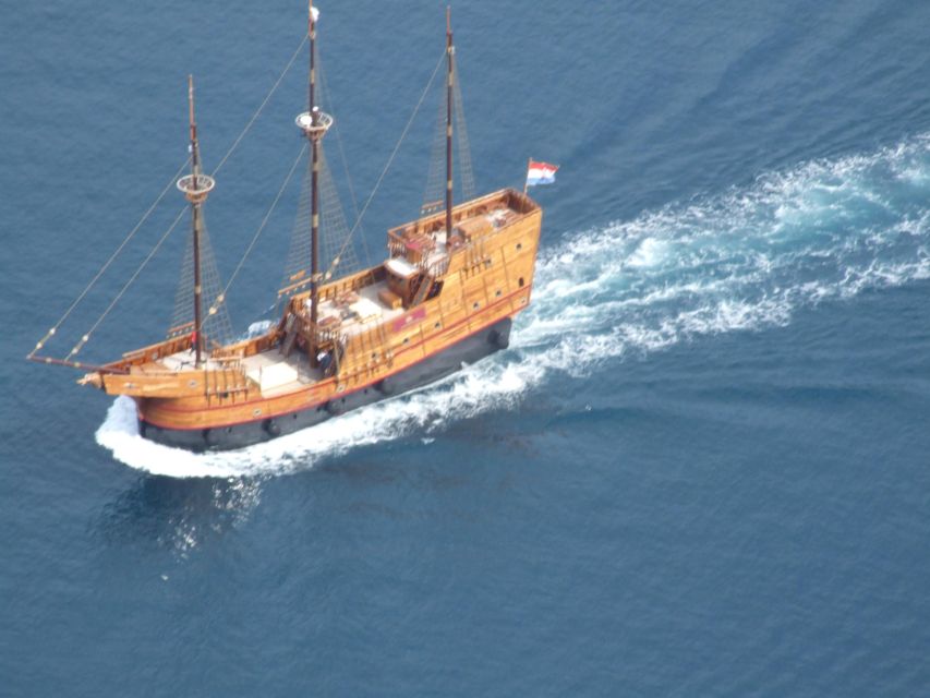 Dubrovnik: Elaphiti Island Luxury Pirate Ship Cruise - What the $65 price really covers
