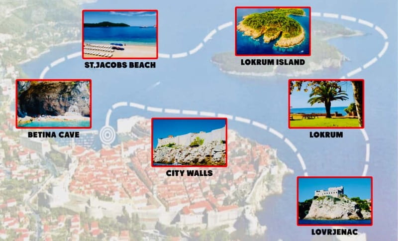 Dubrovnik: Lokrum Island and Betina Cave Boat Tour - Two hours to explore Lokrum Island