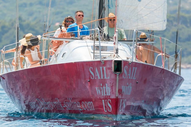 Dubrovnik: Private Elaphiti Islands Sailing Tour - Sailing from Lapad toward the old city