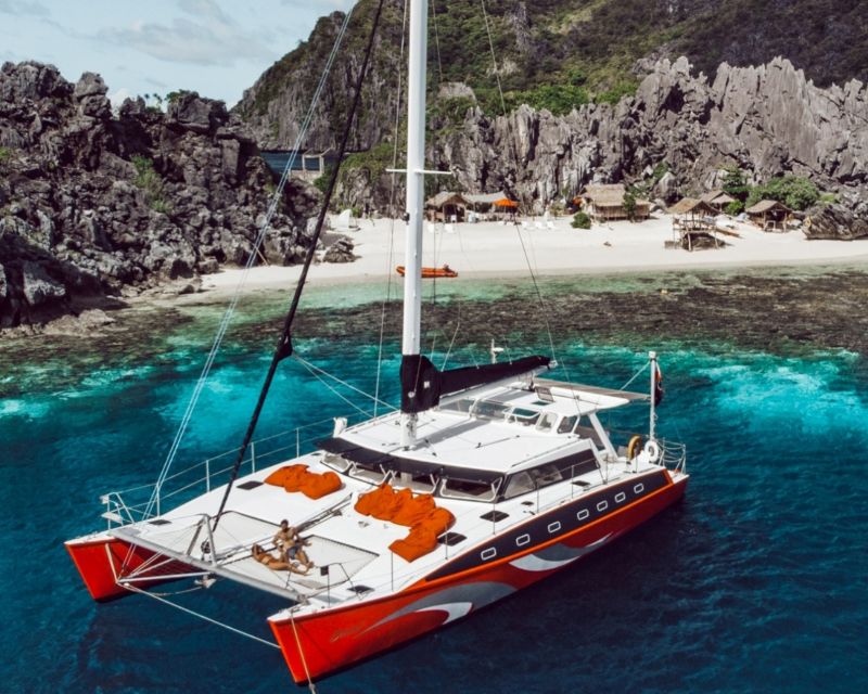El Nido: Full-Day Premium Island Hopping Catamaran Cruise - Setting out from Corong-Corong Pier at 9:00