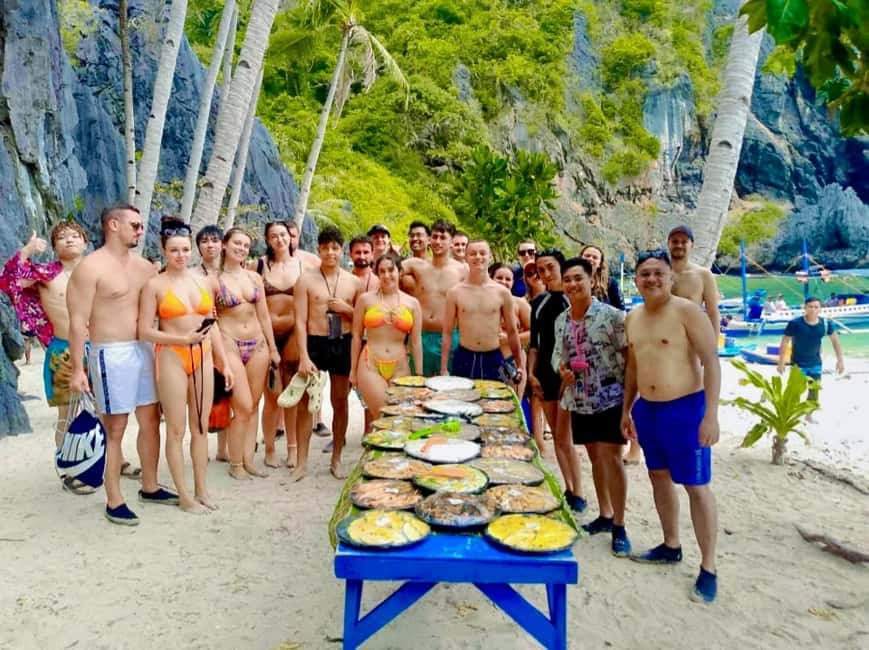 El Nido: Island Hopping Tour A with Kayaking on Big Lagoon - Snorkeling near Advince or South Miniloc