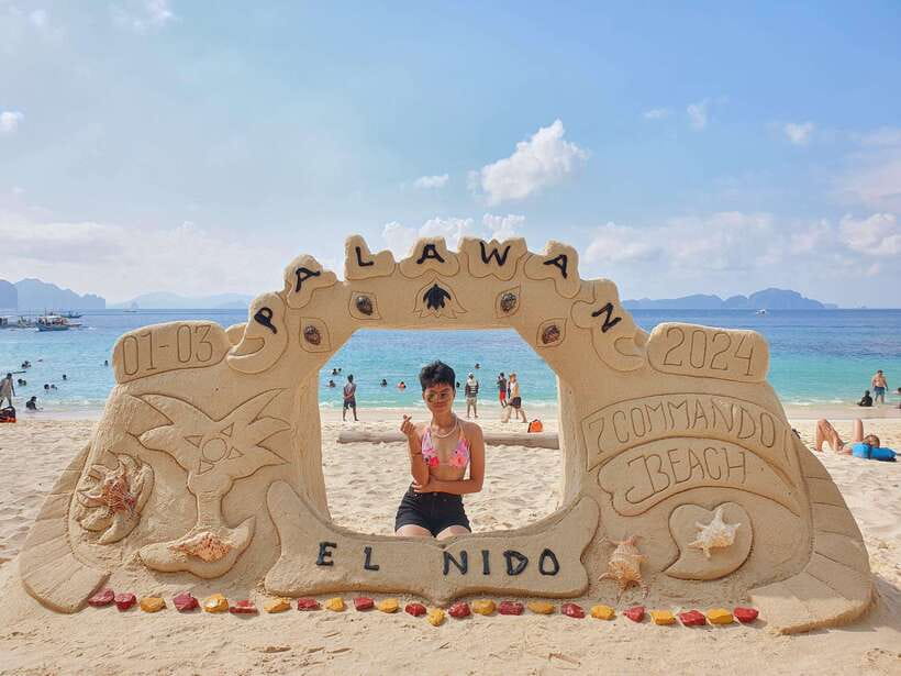 El Nido: Private/Exclusive Island Hopping Tour A BEST PRICE! - Seven Commandos Beach, the easy first stop