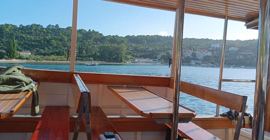 Elaphite Islands Cruise with Local Gastronomy at Captain's H - Leaving Dubrovnik on Ribica