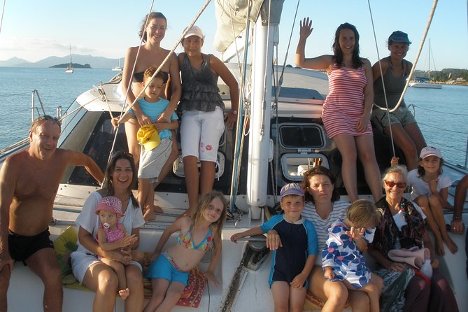 Exclusive private catamaran island hopping experience - The crossing to Koh Phangan is part of the adventure