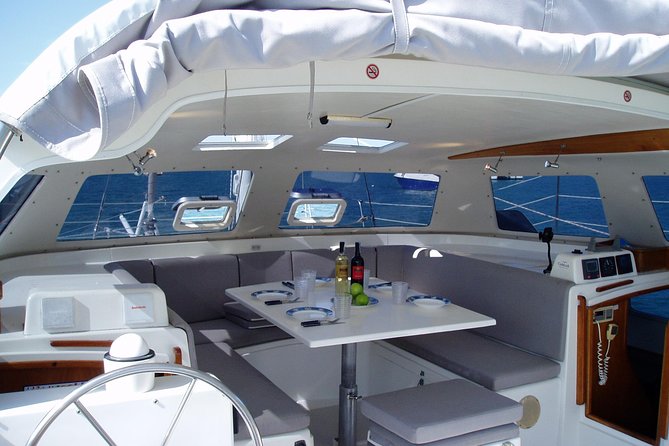 Exclusive private catamaran island hopping experience - The optional small-island stop on the way back