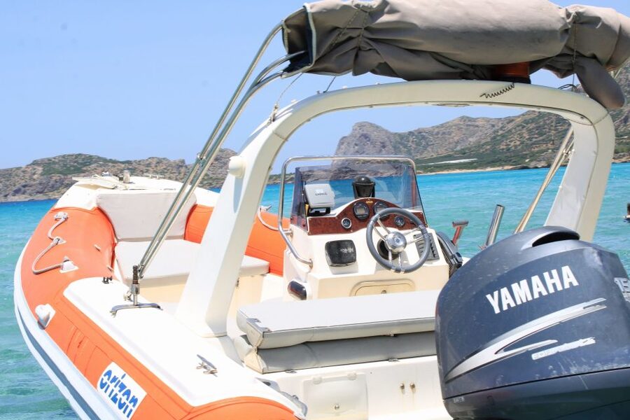 Falasarna: Balos Beach & Gramvousa Island Private RIB Cruise - Gramvousa Island and the castle walk