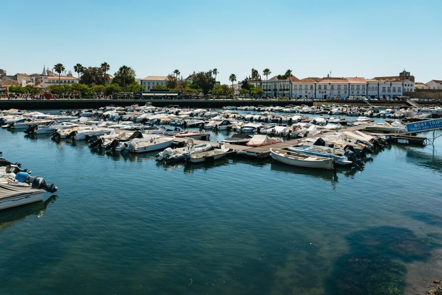 Faro: Deserta Island and Farol Island Catamaran Boat Trip - Farol Island: lighthouse, village, and beach
