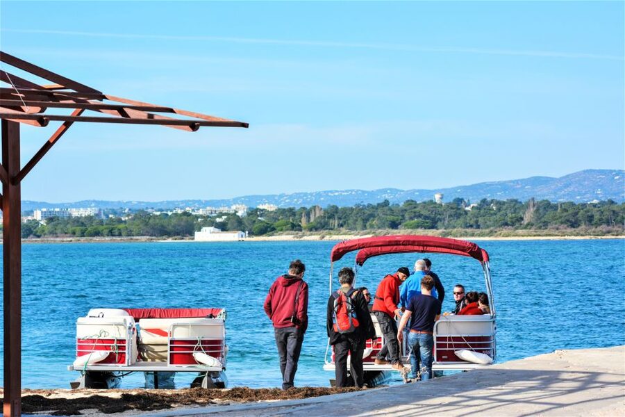 Faro: Ria Formosa Faro Islands Boat Tour - Setting out through the Ria Formosa channels