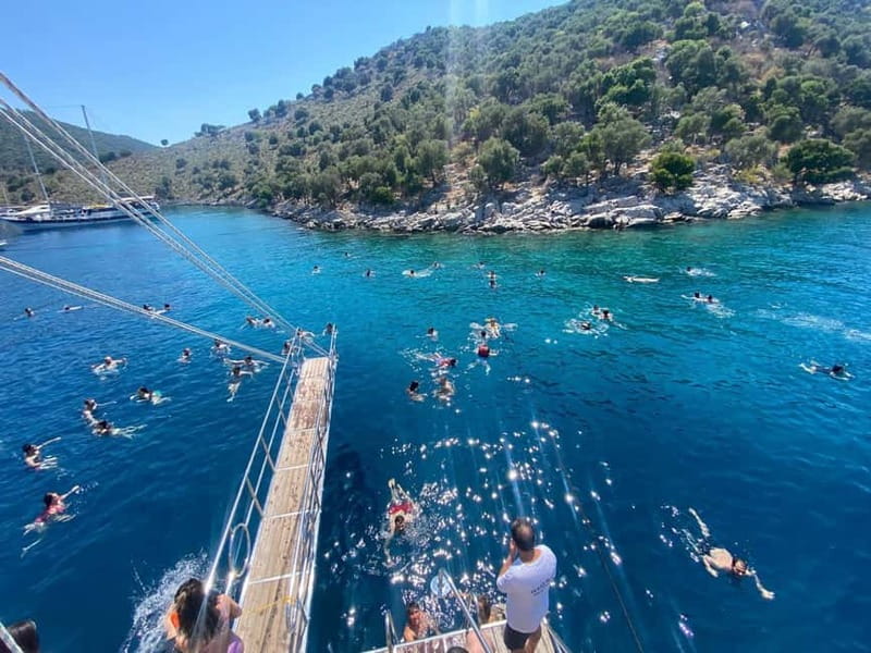 Fethiye: 12 Islands Boat Tour with Lunch and Transfer Option - Tersane Island brings in the old stonework