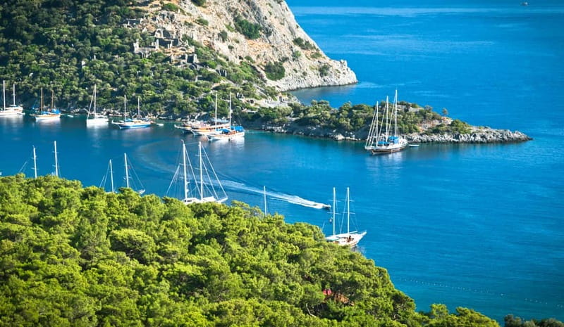 Fethiye: Island Sailing Trip with Lunch and Hotel Pickup - Setting out from Fethiye Harbour