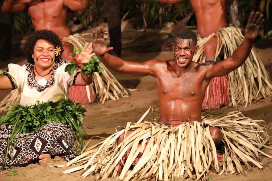 Fiji: Sunset River Cruise & Island Fire Dance Experience - Wet landings, footwear, and transport details