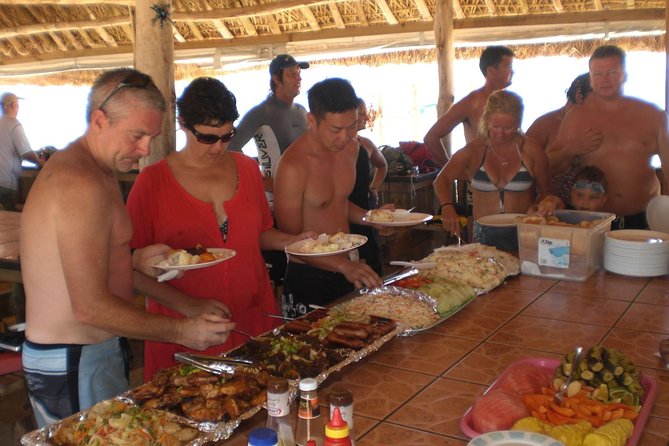 Fijian Islands and Snorkel Full-Day Whales Tale Cruise including Beach BBQ Lunch - Setting sail from Nadi on the Whale’s Tale