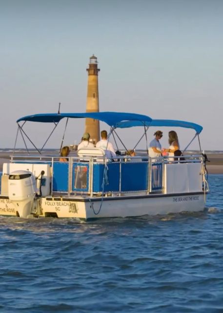 Folly Beach: Sunset Dolphin Boat Tour to Morris Island - What the two-hour schedule feels like