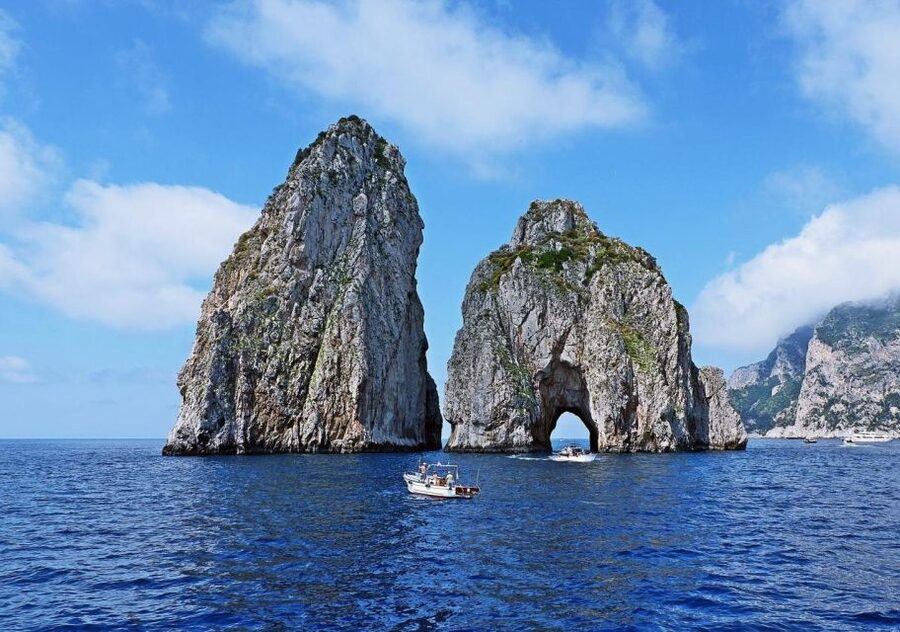 From Amalfi: Capri Island Boat Tour with Snorkeling & Drinks - Three hours on Capri, with room to choose your own plan