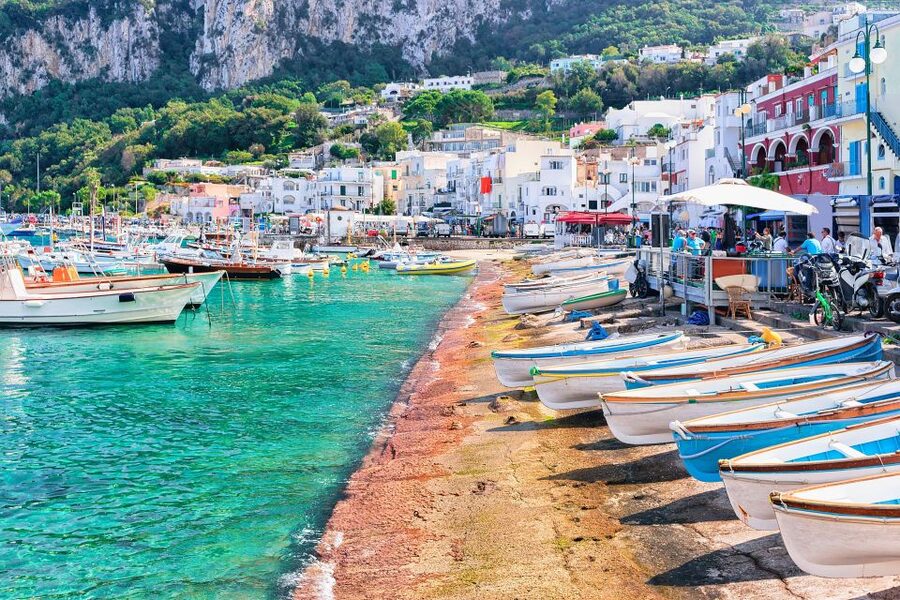 From Amalfi: Capri Island Boat Tour with Snorkeling & Drinks - The Faraglioni and Capri’s southeast coast