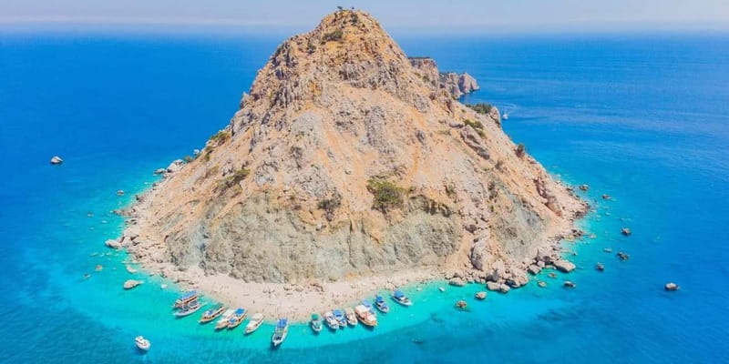 From Antalya/Kemer: Suluada Island Boat Trip with Sunset - Key points at a glance